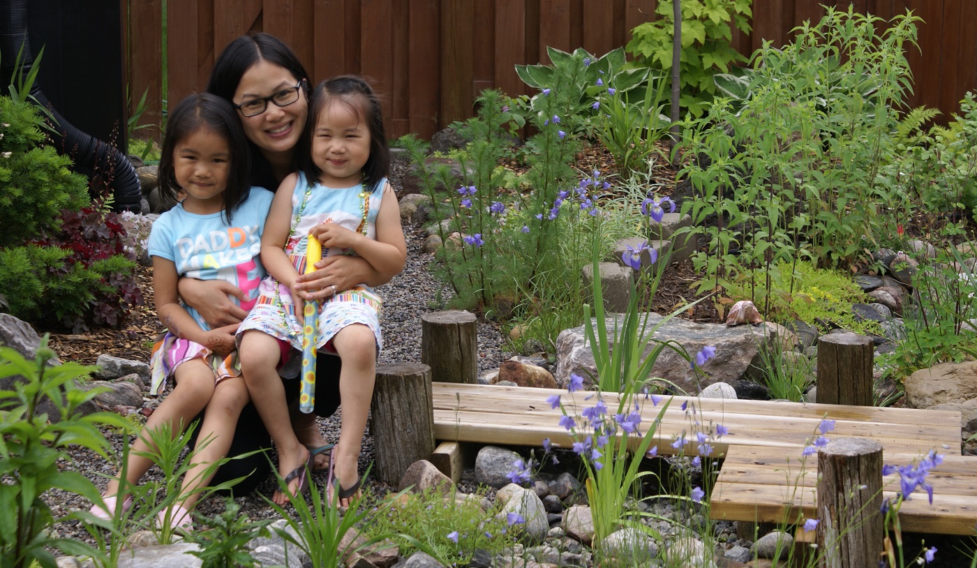 Lake Wilcox SNAP residents enjoy their front yard makeover