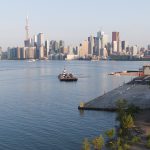 view of Toronto skyline