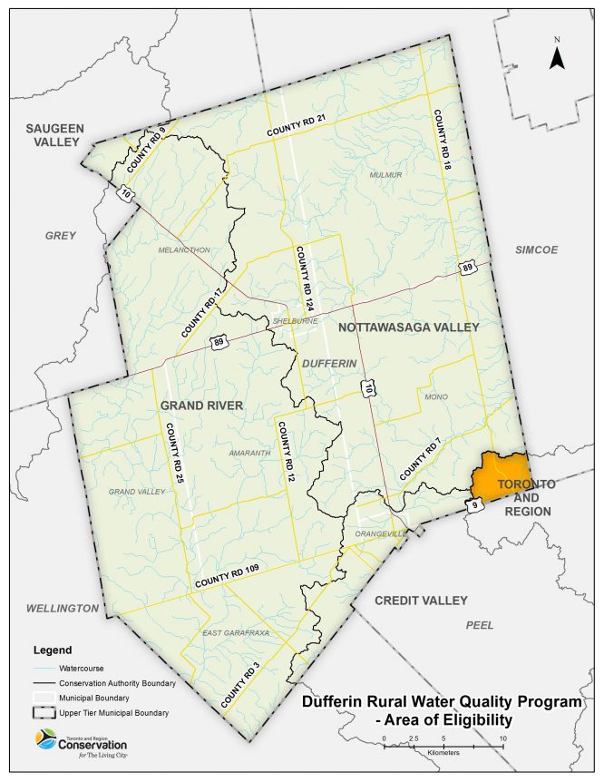 Rural Clean Water Program Dufferin County Toronto and Region