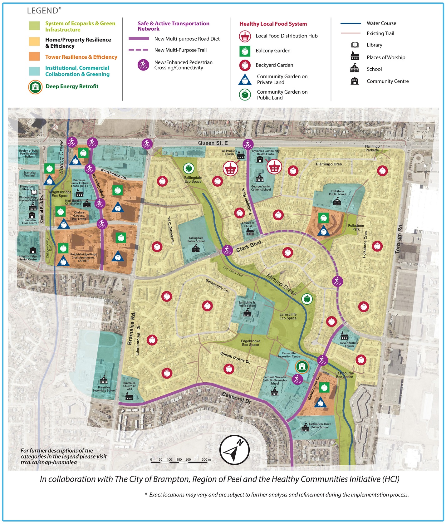 Bramalea SNAP Action Plan concept map