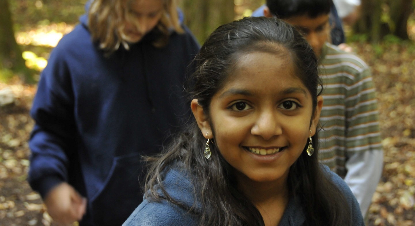 elementary school student enjoys PA day outdoor camp experience at Claremont Nature Centre