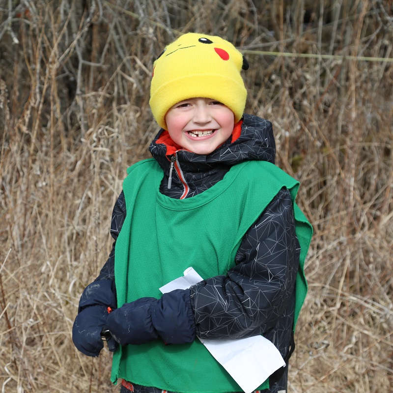 student enjoys Forest Explorers program at Claremont Nature Centre