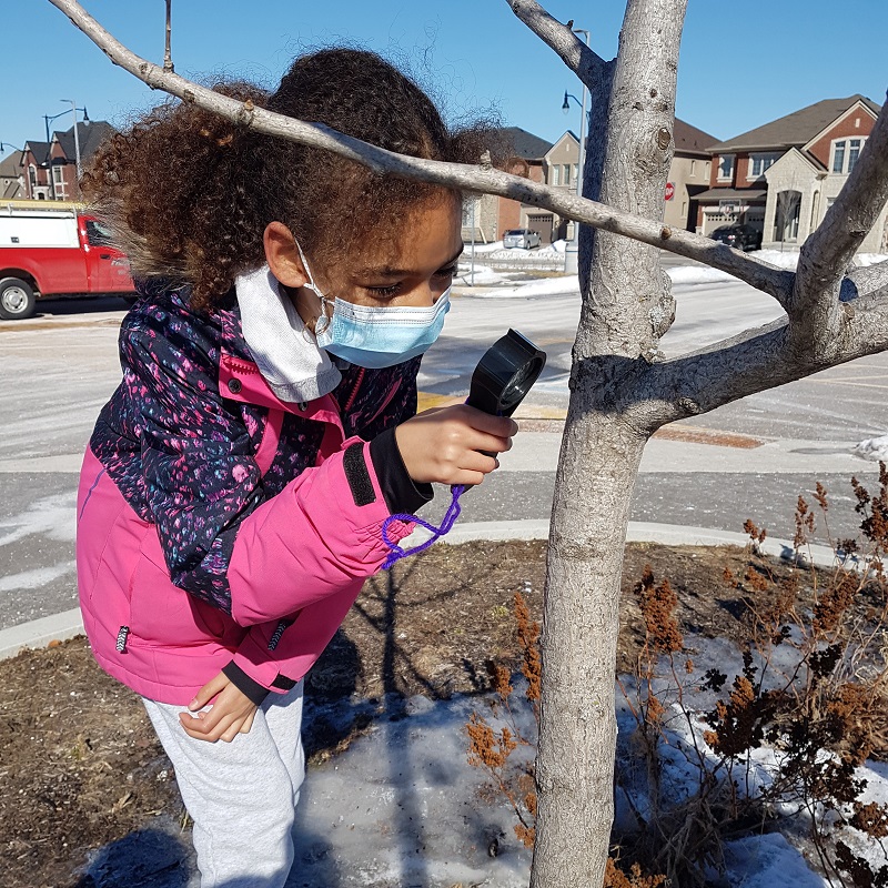 students from Private Buckam Singh Public School participate in active transportation program