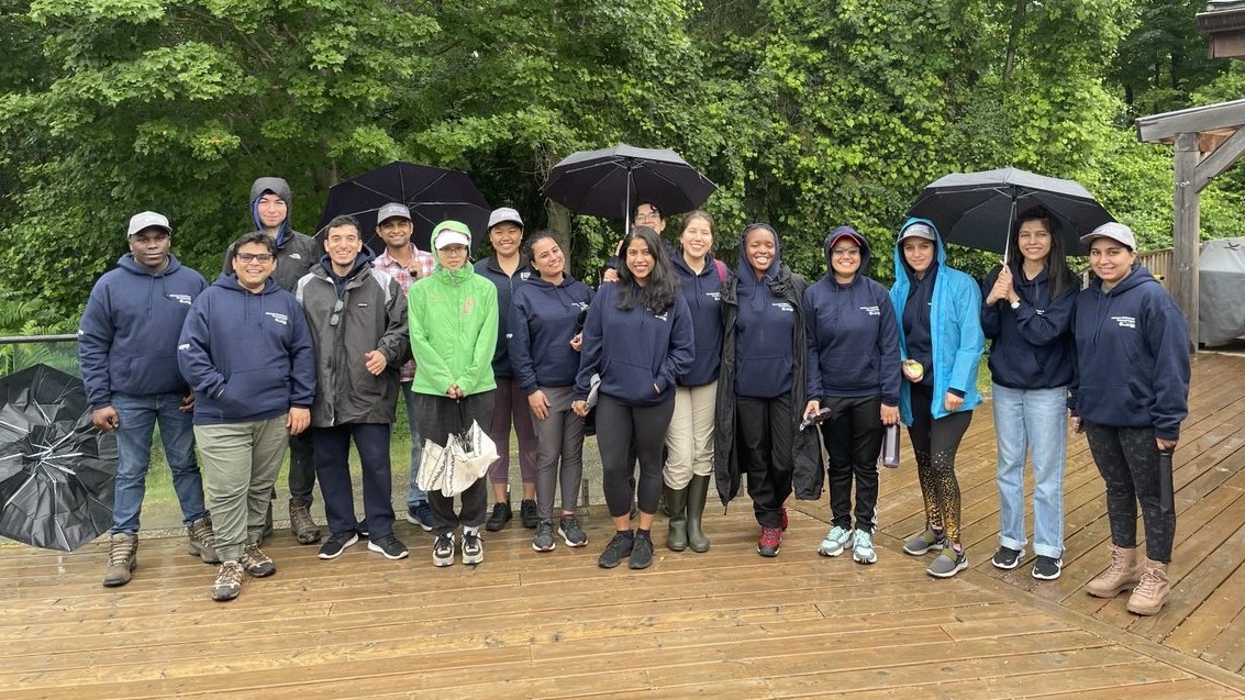 Newcomer Youth Green Economy Program participants take part in field trip