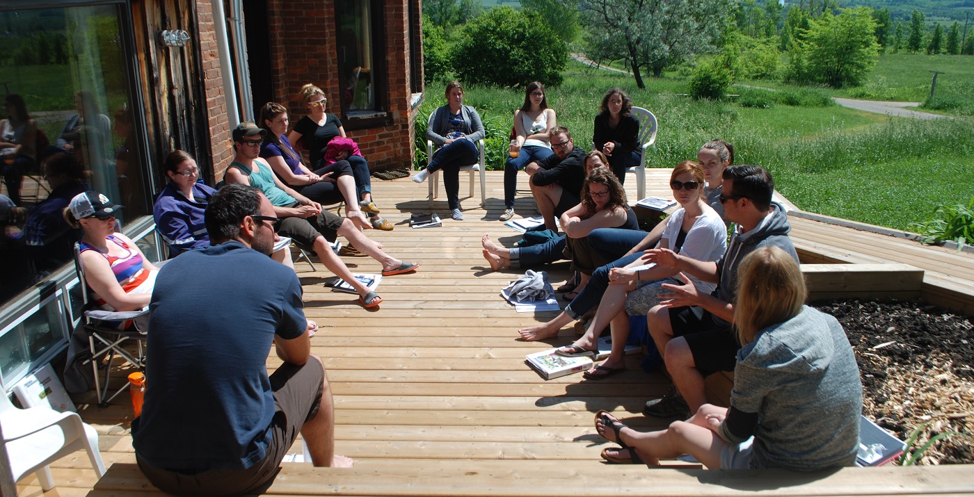 Young Conservation Professionals Leadership Program participants take part in summer workshop at Albion Hills Field Centre