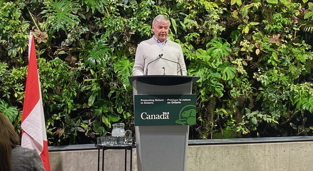 the Honourable Steven Guilbeault announces federal government support to protect nature in Ontario