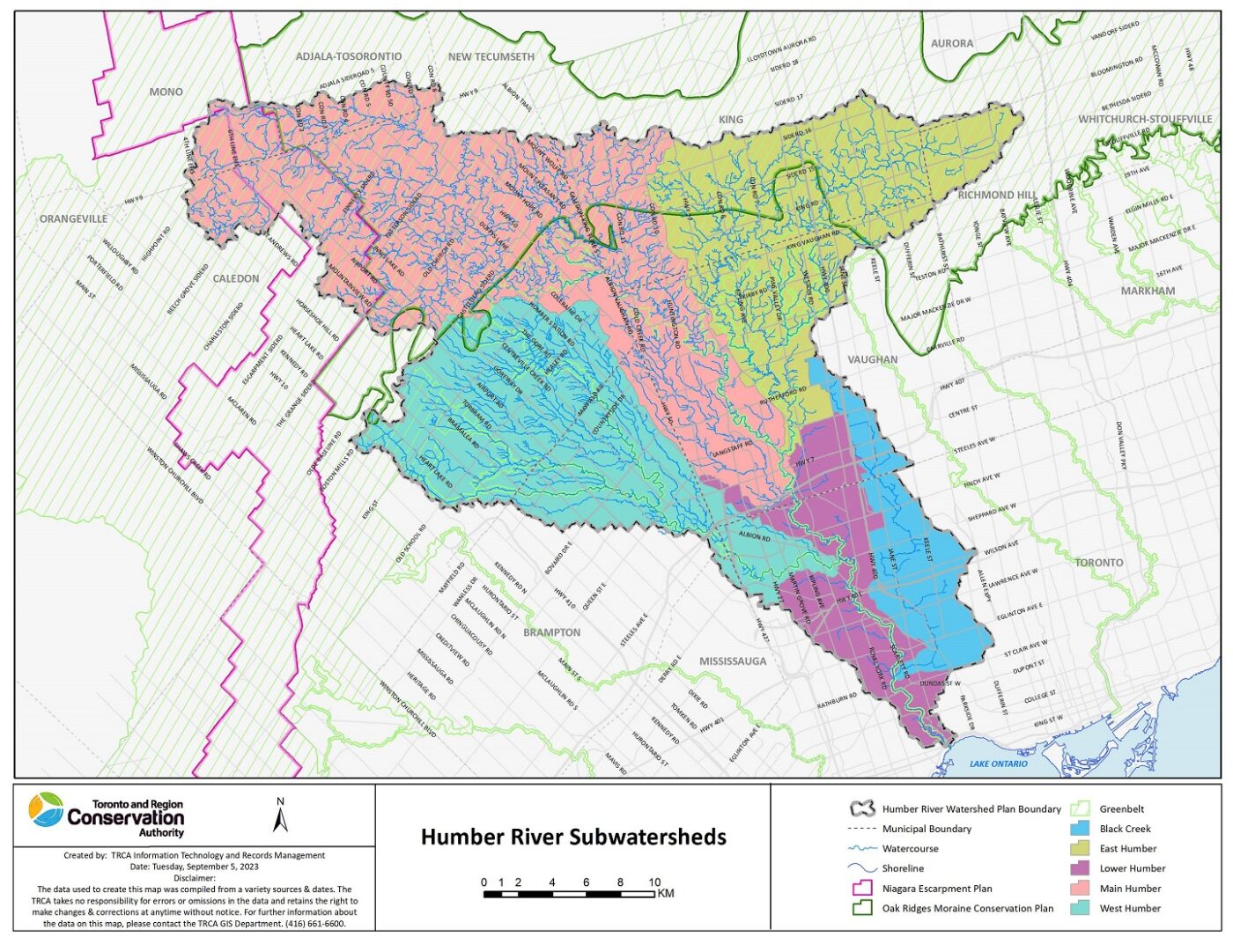 Humber River Watershed Plan - Toronto and Region Conservation Authority ...