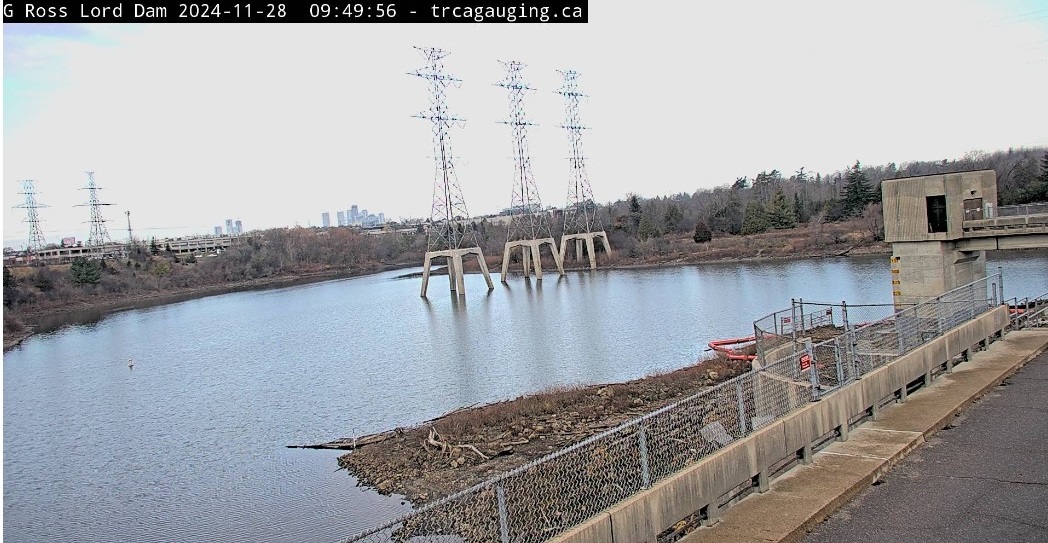 live camera view of G Ross Lord dam