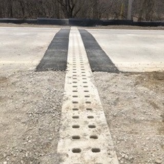 a view of an eco passage from above a roadway
