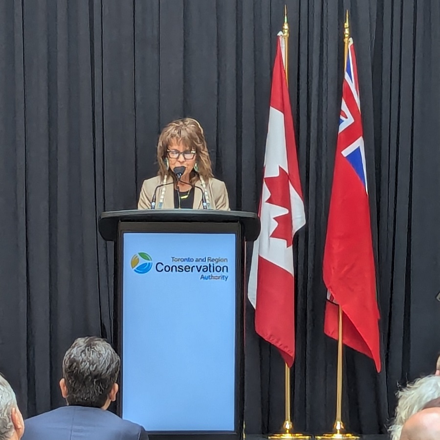 Chief Claire Sault, Mississaugas of the Credit First Nation