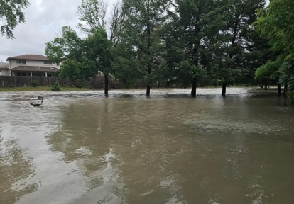 flooding in Etobicoke in July 2019