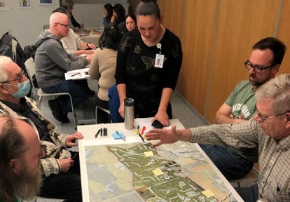 Ajax residents take part in the SNAP action planning process