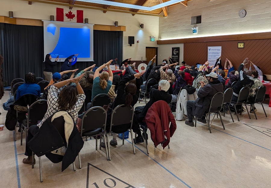 Bramalea SNAP neighbourhood residents take part in a health and wellness workshop