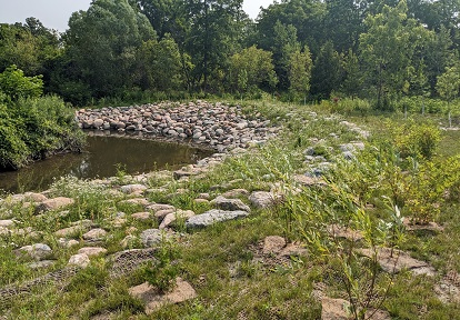 streams and valley lands