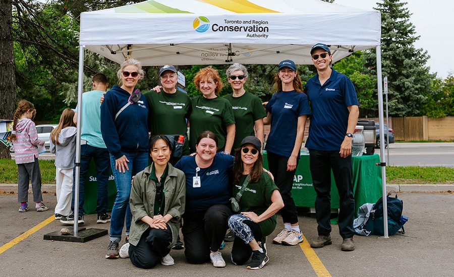 SNAP community champions take part in a cycling event