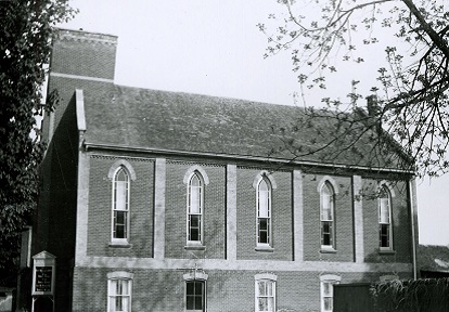 black and white archival photograph of Bolton United Church