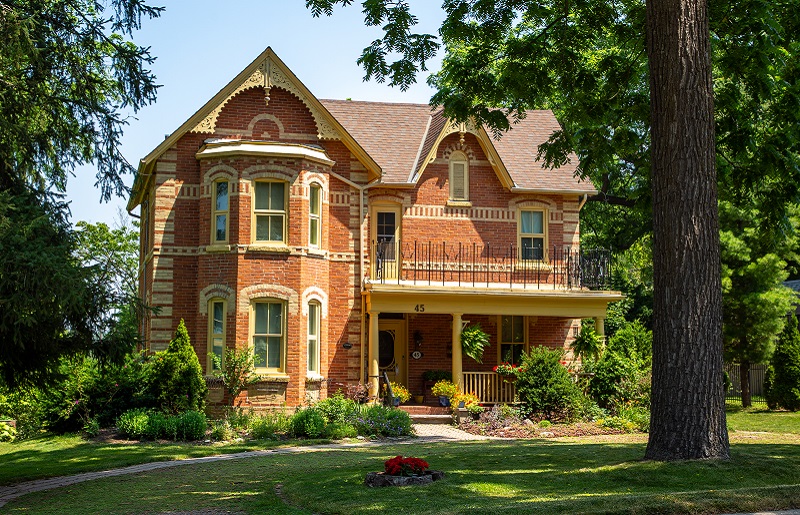 a two-storey brick house on Nancy Street in Bolton