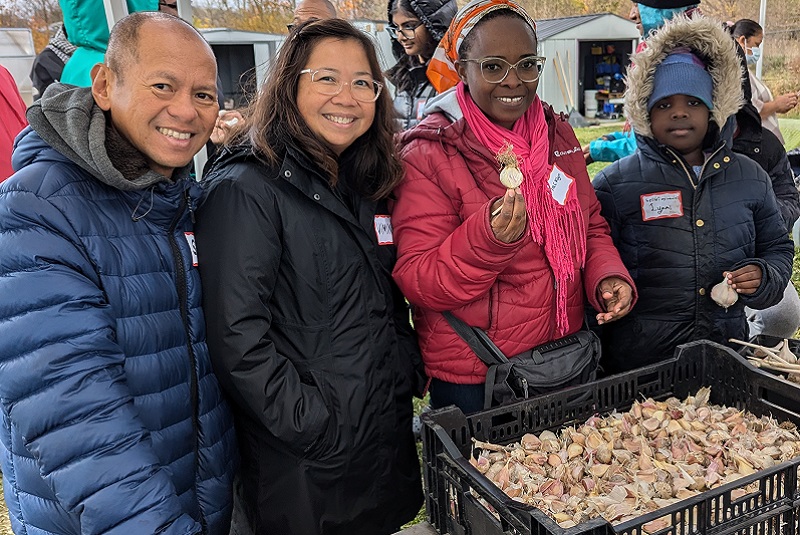 Bramalea SNAP neighbourhood residents take part in an urban agriculture skills training program