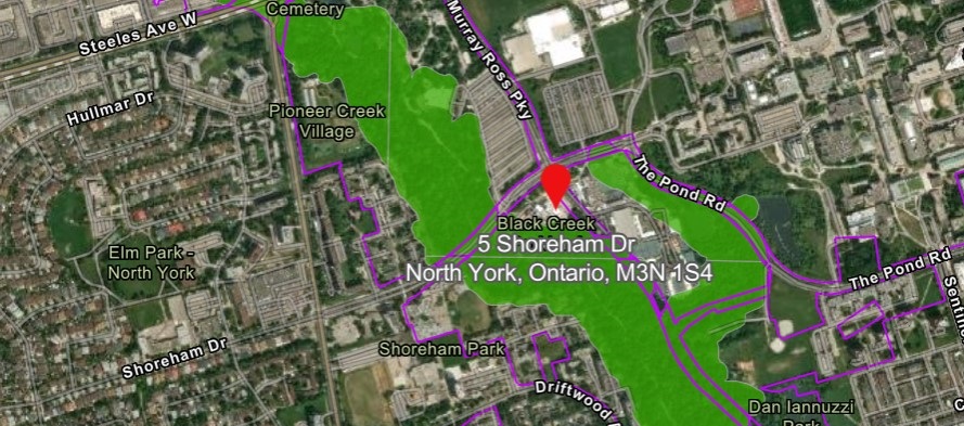 TRCA regulated area search