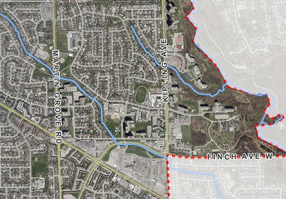 Rexdale SNAP neighourhood boundary map
