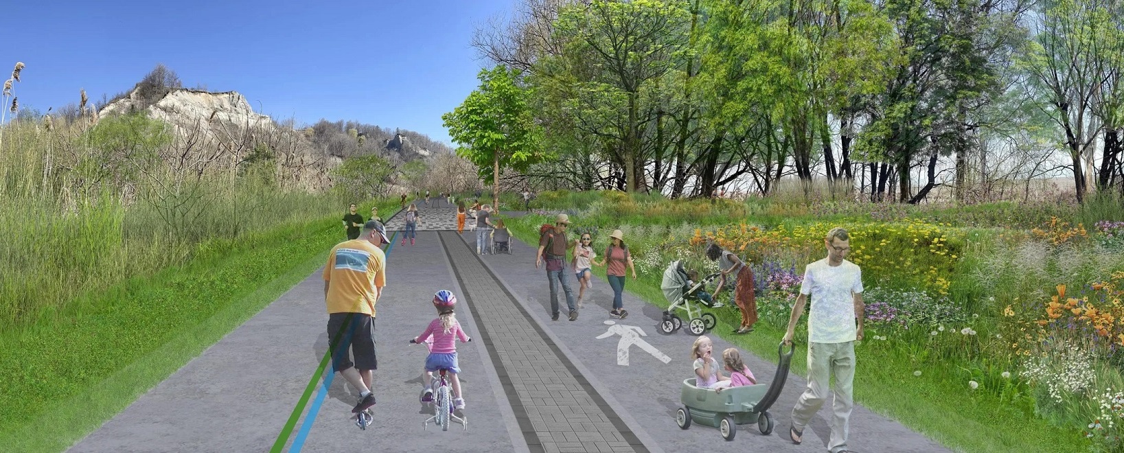 Scarborough Waterfront Project - West Segment Shoreline trail - Beachside Trail