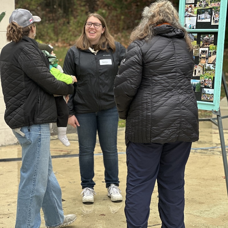program alumni and others gather to celebrate the 10 year anniversary of the Girls Can Too program