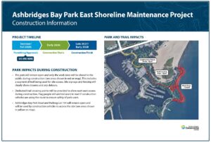 Ashbridges Bay Park East Shoreline Maintenance Project - Public Information Session Panel 3