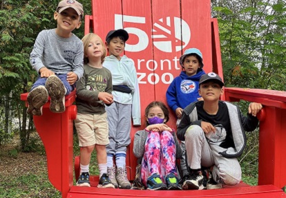 Nature School students experience outdoor learning at the Toronto Zoo