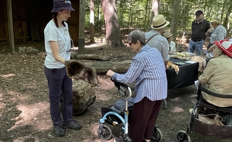 seniors take part in the TRCA Able to Explore project