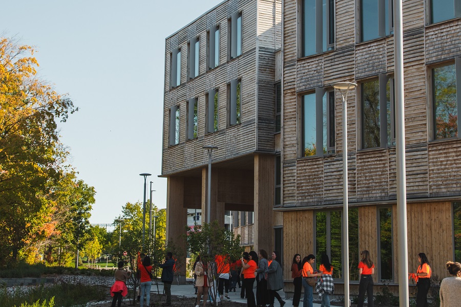 an exterior view of the TRCA administrative office building
