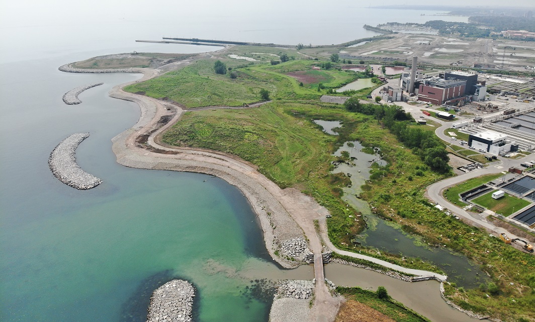 the Jim Tovey Lakeview Conservation Area project area