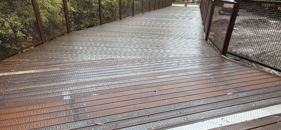 East Don Trail project - North approach boardwalk to Bridge 1