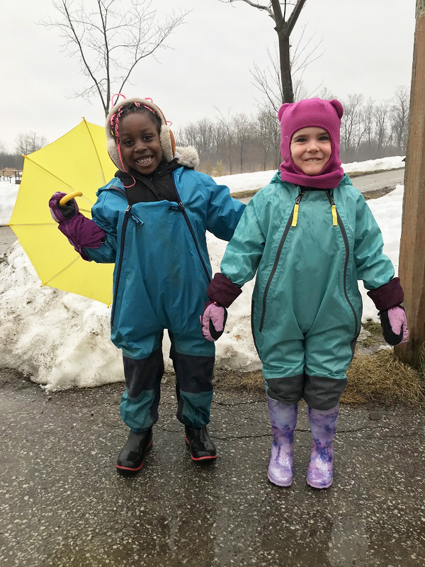 students enjoy outdoor adventure at Claireville Conservation Area March Break camp