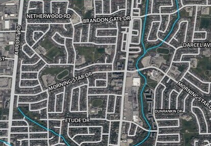map of the Malton SNAP neighbourhood
