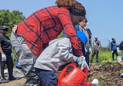 Malton SNAP neighbourhood residents take part in urban agriculture skills training