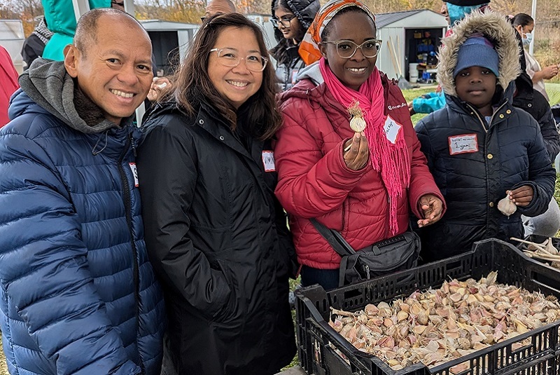 Malton SNAP neighbourhood residents take part in urban agriculture skills training