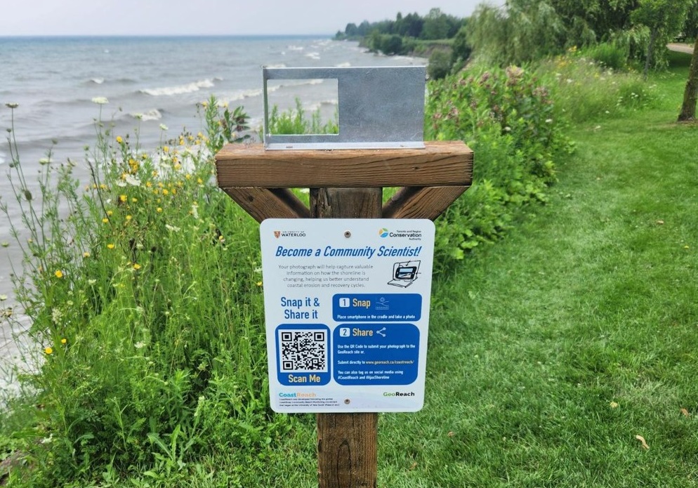 Coast Reach station in Ajax Waterfront Park