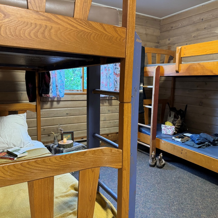 a room with bunk beds at Claremont Nature Centre