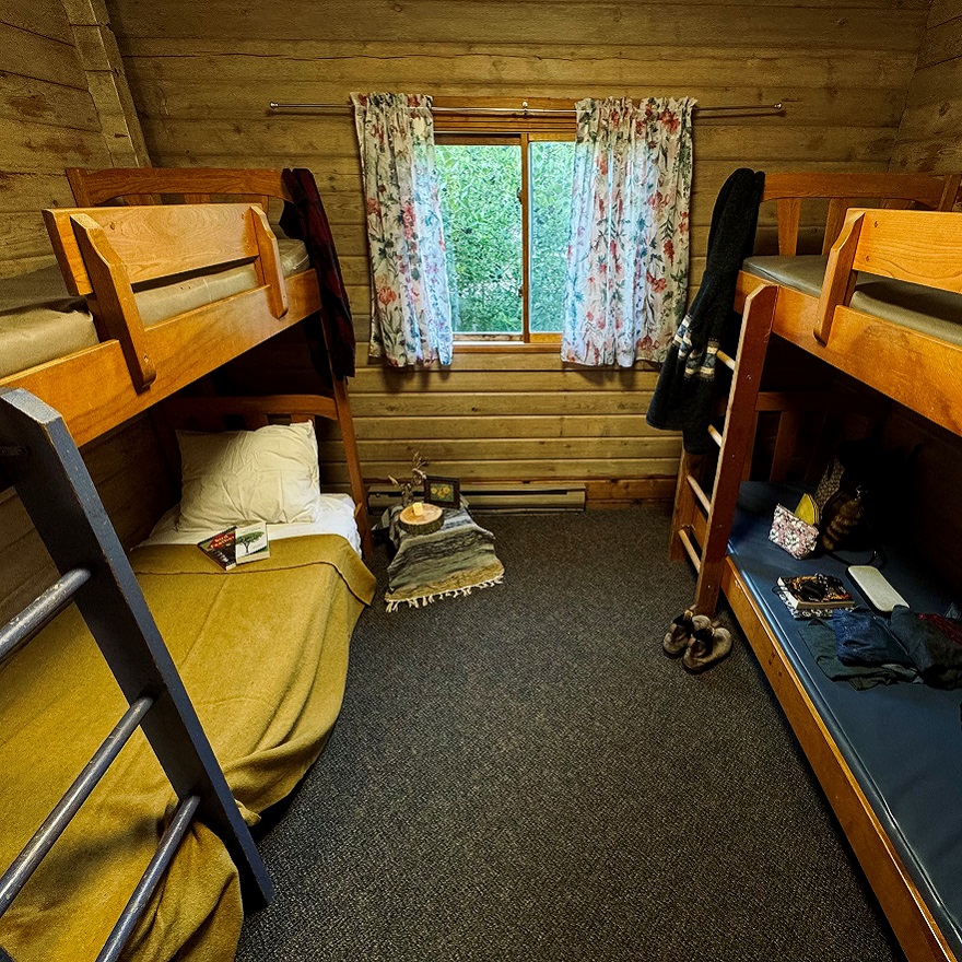 a room with bunk beds at Claremont Nature Centre